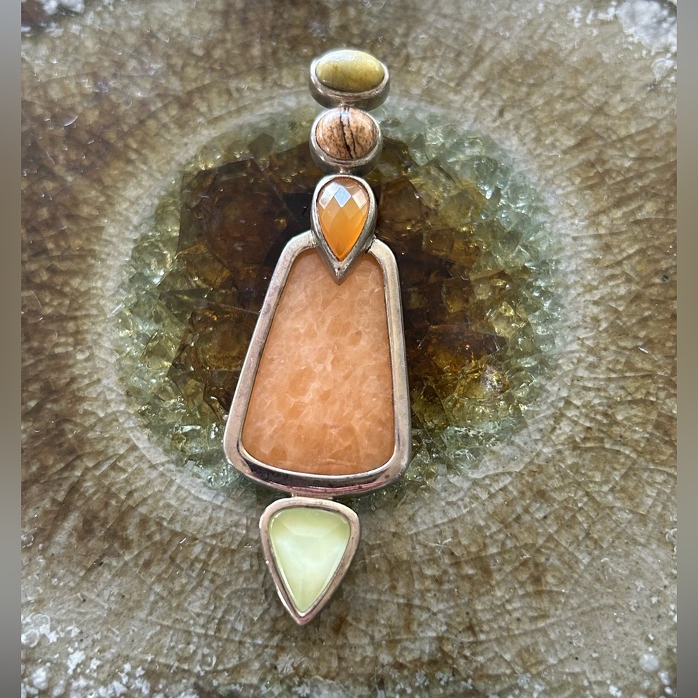 Whitney Kelly Multi Gemstone Pendant